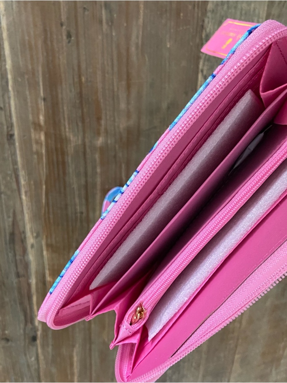 Simply Southern Pink Seashell Wristlet Wallet Card Holder  NWT - Picture 3 of 5
